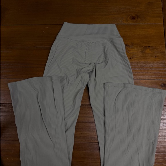 YoungLA Ribbed Wide-Leg Pants - Picture 2 of 4